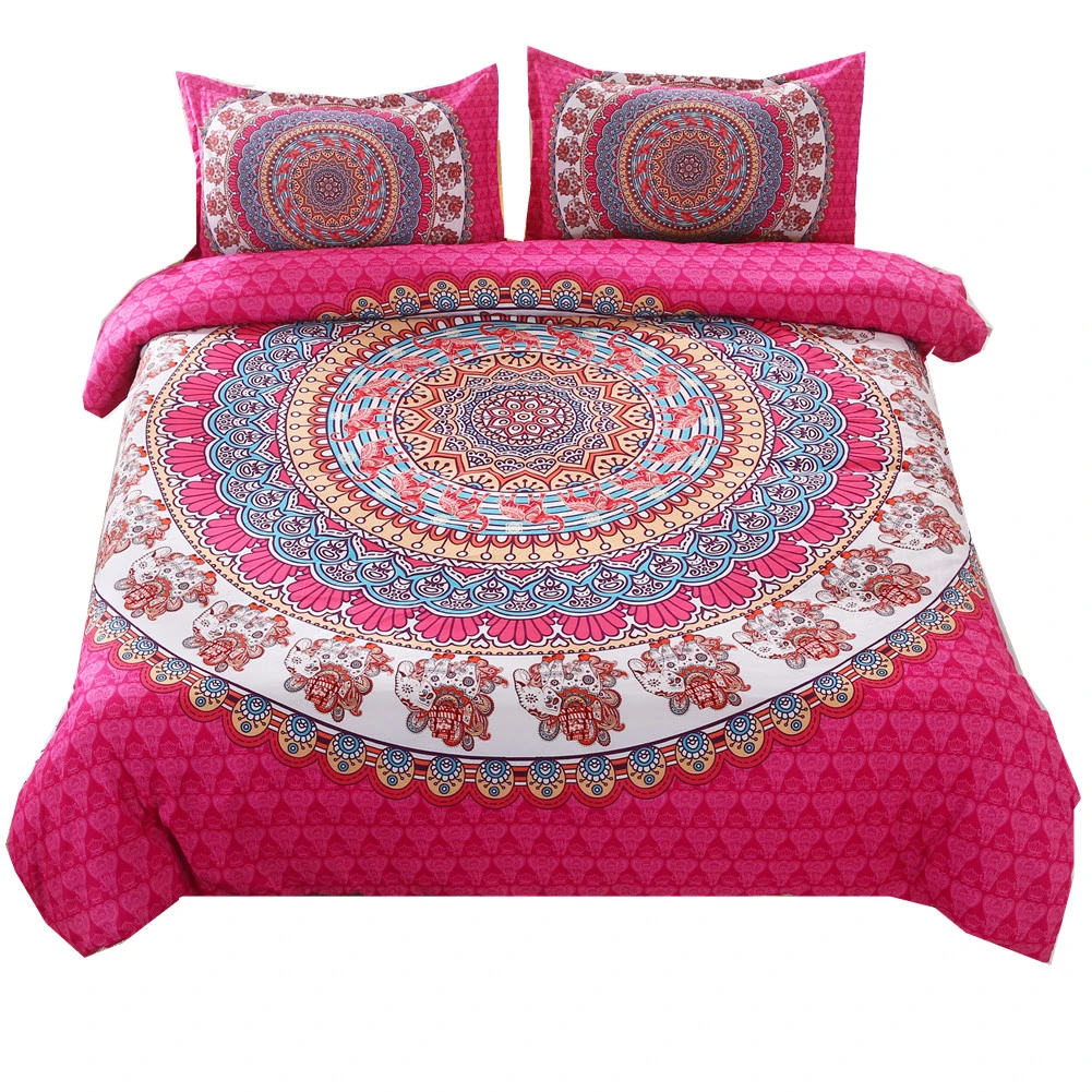 Bedding Set Queen Size Elephant Print Bed Mandala Pattern Duvet Covers Sets 5pcs Bedding Set Queen Size Elephant Print Bed Mandala Pattern Duvet Covers Sets 5pcs