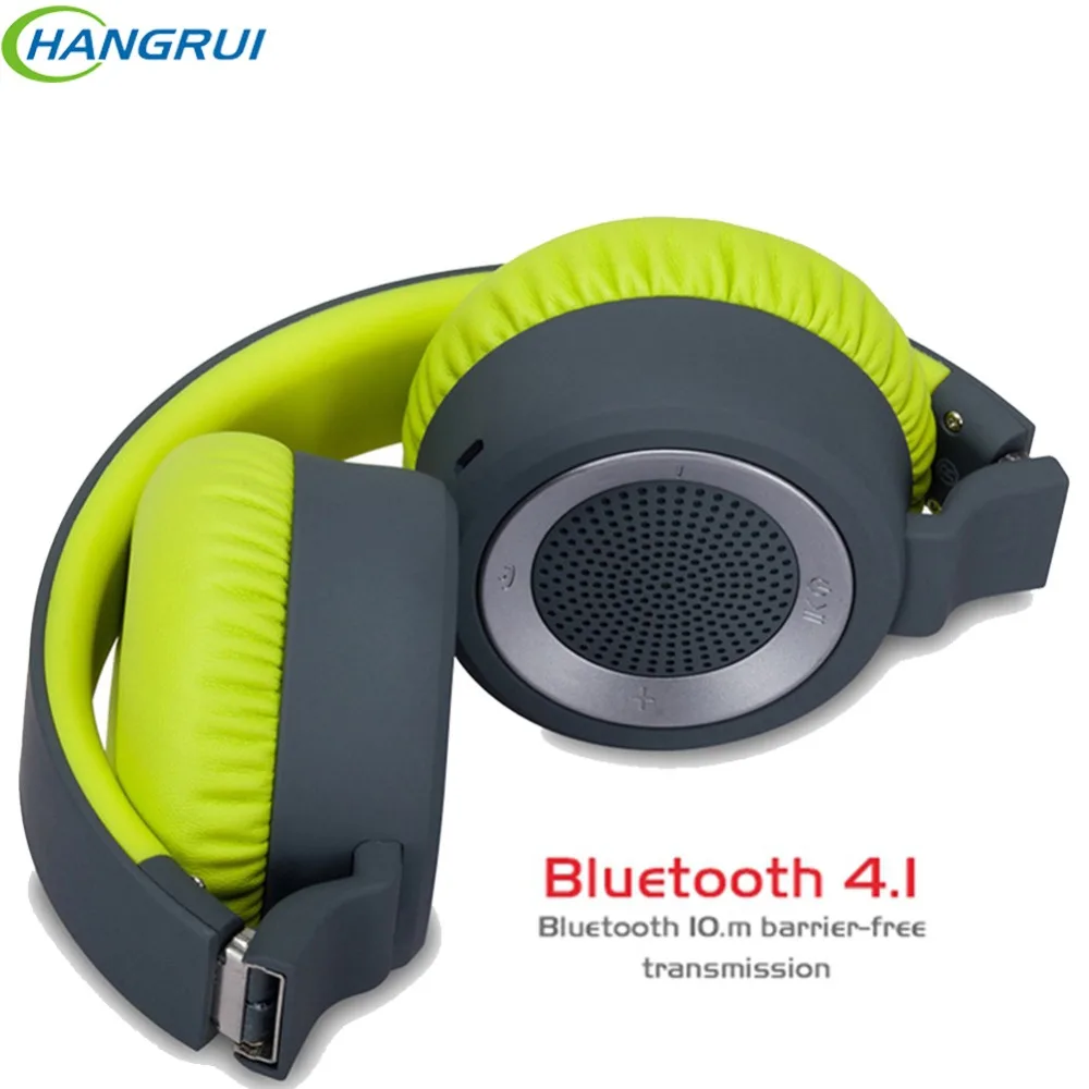 

Hangrui Wireless Headphones Bluetooth Earphone With Mic Stereo Fever Sound HiFi Headset 4.1 Bluetooth Headphone For iPhone XS X