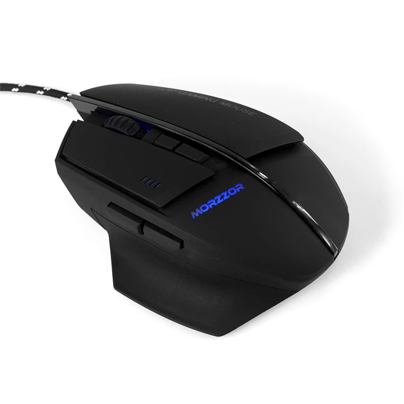 AWN игровая мышь 2400 dpi регулируемая компьютерная оптическая светодиодный 7 кнопок