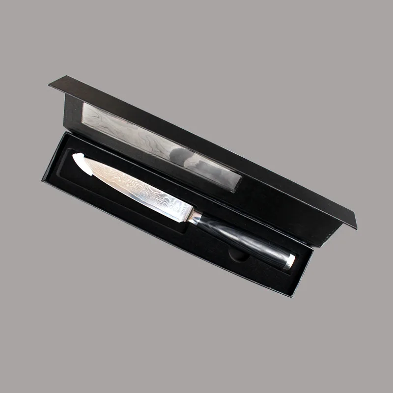 A Japanese damascus steel utility knife high-quality paring sharp kitchen knives 5 inch VG10 A Japanese damascus steel utility knife high-quality paring sharp kitchen knives 5 inch VG10