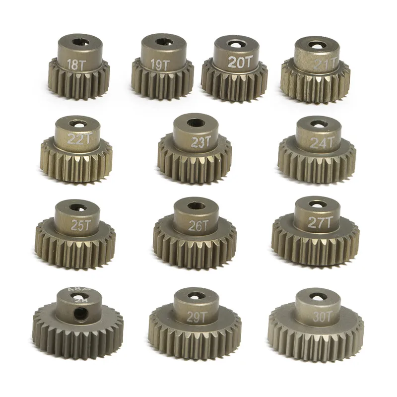 

7075 Motor gear 18-30T Hauptzahnrad Motorritzel 48P 22T for SAKURA D3 CS XI S 1/8 & 1/10 RC Car (for 3.17MM shaft)