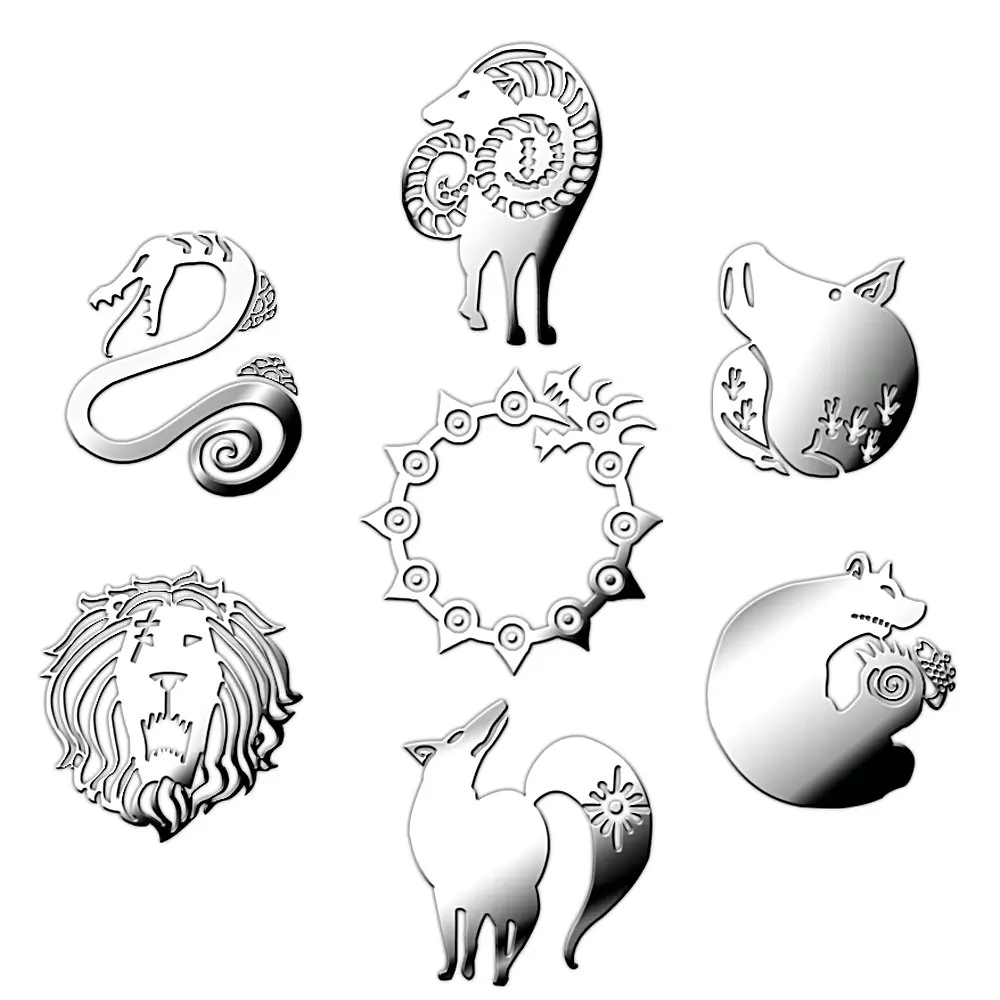 The Seven Deadly Sins Luxury Mobile font b Phone b font Laptop DIY Anime Sticker Motorcycle
