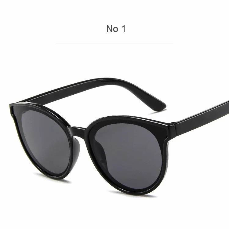 Модные солнцезащитные очки для детей брендовые солнечные очки для детей большая оправа солнцезащитные очки для девочек и мальчиков очки для путешествий аксессуар с изображением глаза UV400 - Цвет линз: No 1