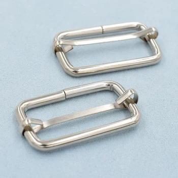 

(10 pieces/lot) iron wire. Circle. Square circle. Ms. bag accessories. Metal adjustment buckle. Luggage strap buckle