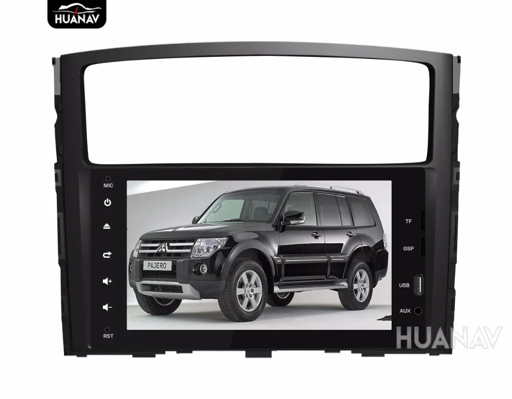 Dvd-плеер gps навигации для MITSUBISHI PAJERO V97 V93 Shogun Montero 2006 + 8 "MIRROK ссылка Android6.0 2 ГБ + 32 ГБ авто стерео