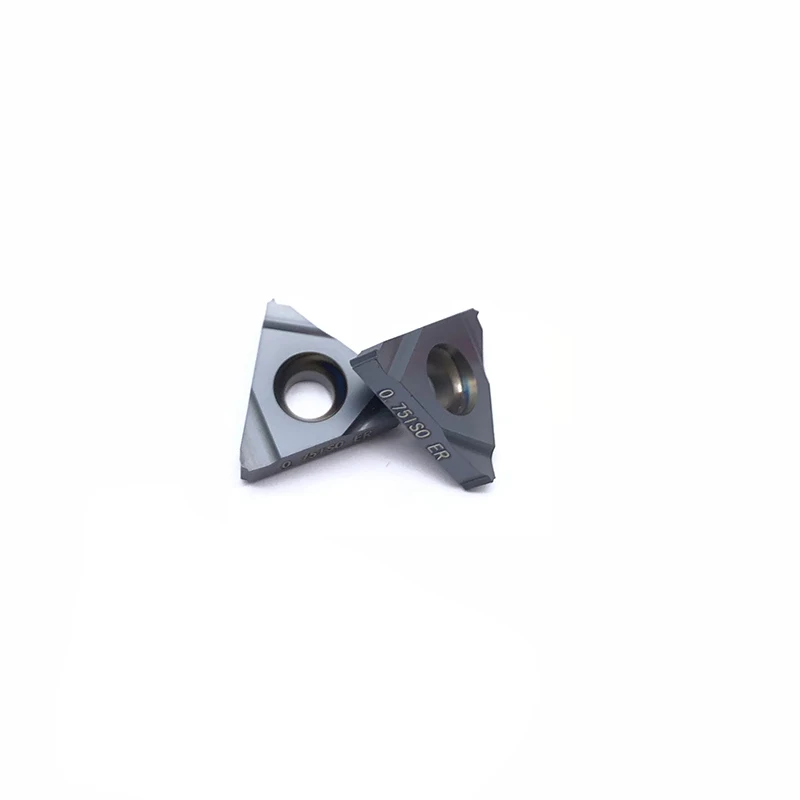 

10pcs 16IR 16ER 1.0ISO 1.5ISO 2.0ISO 2.5ISO Thread turning tool Tungsten Carbide Inserts Threading Lathe Cutting Tool CNC