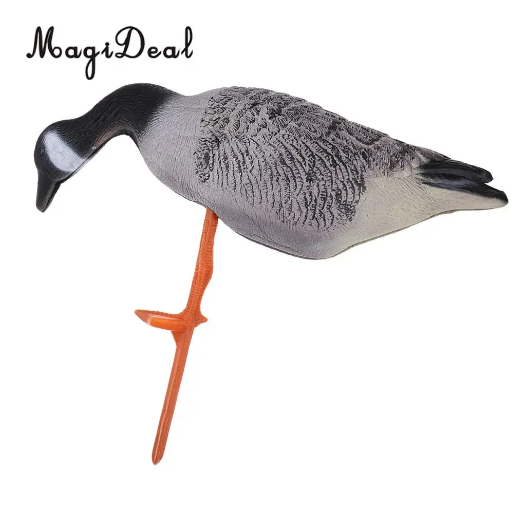 MagiDeal New Lifelike XPE Simulation Bait Goose for Outdoor Hunting Decoy Gaming Lawn Garden Backyard Ornament 3 Differ Goose 