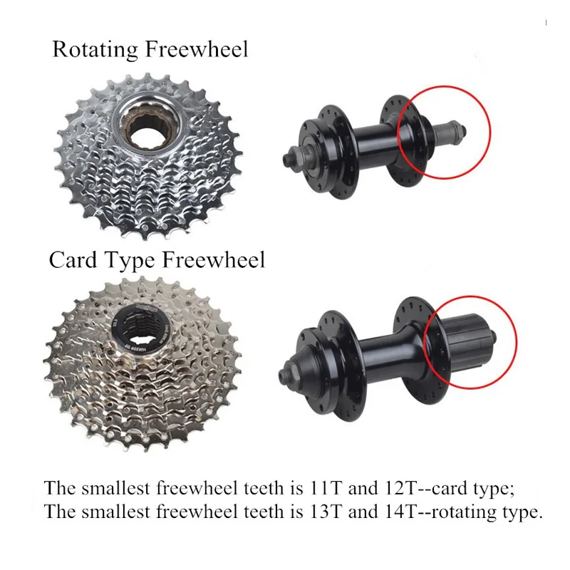 Горный велосипед вращающийся свободного хода/кассета маховик 7/8/9/10 Скорость 11-28 T/11-32 T/11-36 T велосипеда Freewheels