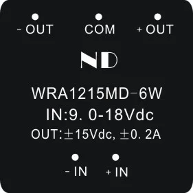

DC DC power module 12v to 15V dual output isolated step-up converter low ripple quality goods Free shipping