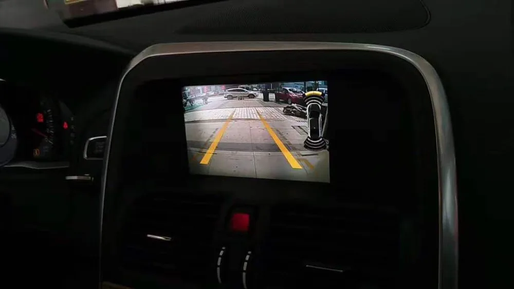 Камера заднего вида интерфейс для Volvo XC60 V40 V60 S60 S80L с Руководство по парковке