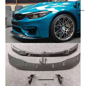 

F80 F82 M3 M4 High quality Carbon fiber /FRP unpanited Front bumper lip Auto Car front splitter For BMW F80 F82 M3 M4 GTS style