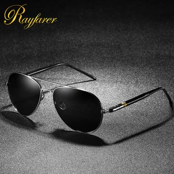 

Men Polarized Mirror Metal Sunglasses Eyewear UV400 2pcs a lot Black Gray Brown RFT209N