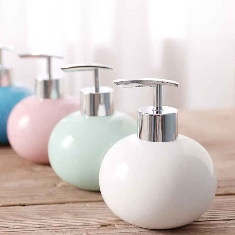 Керамический дозатор для мыла бутылка лосьона в ванной комнате стандартный