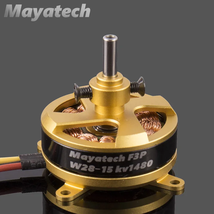 Mayatech W2815 1480kv F3P бесщеточный двигатель с полым валом 3 S/21 г Сверхлегкий 3D4D