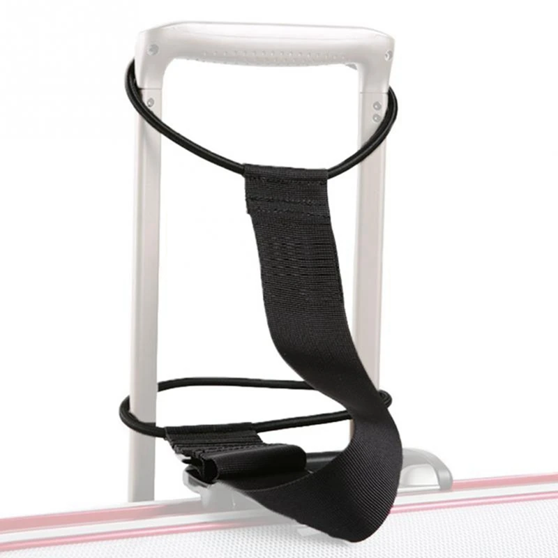 

Adjustable Black Travel Luggage Fixed Belt Portable Strap Elastic Rope Nylon Suitcase Packing Trolley Security Accessories