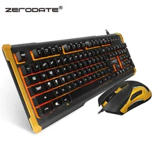 Проводная USB игровая мышь Набор клавиатуры подвеска механическая клавиатура мышь набор мышка с подсветкой и клавиатурой набор комбо