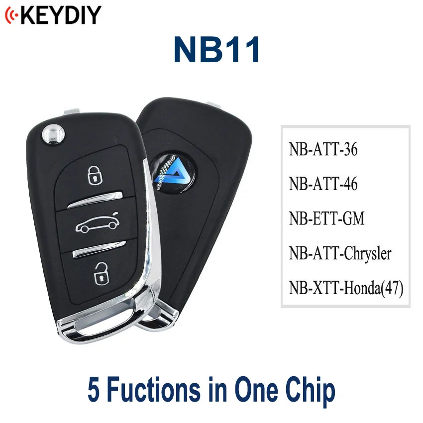 

KEYDIY Multi-functional Universal Remote Key for KD900 KD900+ URG200 NB-Series ,NB11 (all functions Chips in one Key)