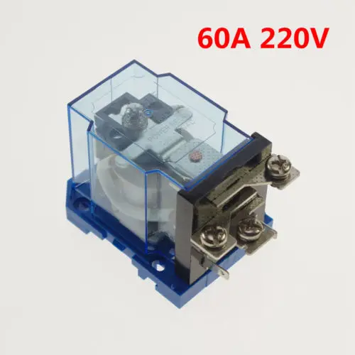

JQX-58F 60A 24VDC катушка PCB электромагнитное реле