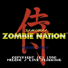 Zombie Nation карман игра 72 контакты 8bit карточная игра