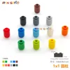 50pcs/lot DIY Blocks Building Bricks Cylindrical Educational Assemblage Construction Toys for Children Size Compatible With lego ► Photo 1/6