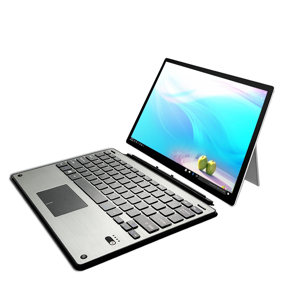 

Ultra Slim Portable Mini Wireless Keyboard Leather Folio With Stand Case Cover Touchpad For Microsoft Surface Pro 3/4