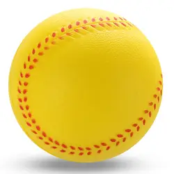 3 шт ПУ бейсбольный Поролоновый бейсбольный эластичный мяч 7,8-11 дюймов давление Софтбол Студенческая Мягкая Твердая Игрушка Бейсбол