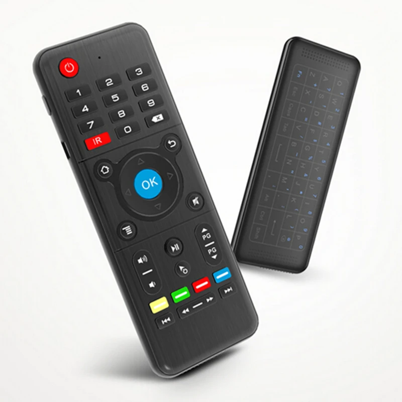 

H1 2.4GHz Fly Air Mouse Wireless Keyboard IR Learning Remote Controller Full Touchpad 6-Axis Gyro Cobo Smart Remote control