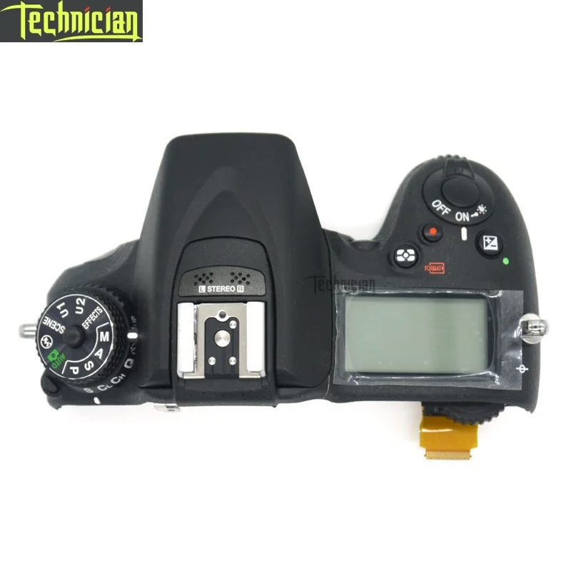 D7100 Top Cover Shell With Top LCD Screen and Flash Board Camera