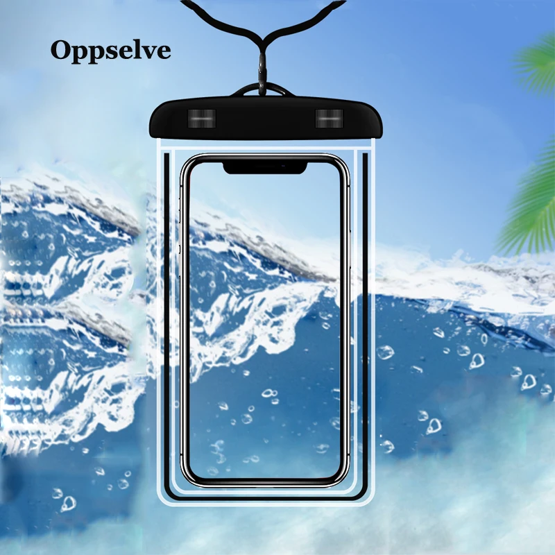 

Universal Cover Waterproof Phone Case For iPhone XS MAX 8 7 6 6S Coque Pouch Case For Samsung Galaxy S9 S10 Swim Waterproof Case