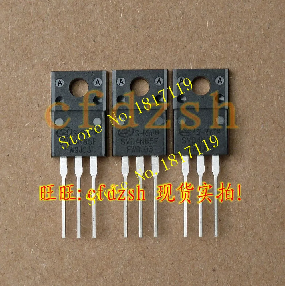 SVD4N65F 4N65 4N60 transistor|transistor components|transistor ...