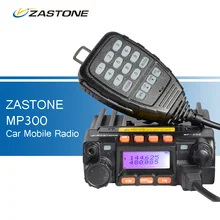 ZASTONE MP300 25W Car CB Walkie Talkie Mini Mobile Radio FM Transceiver Dual Band UHF VHF Two Way Ham Radio QYT KT-8900 Style