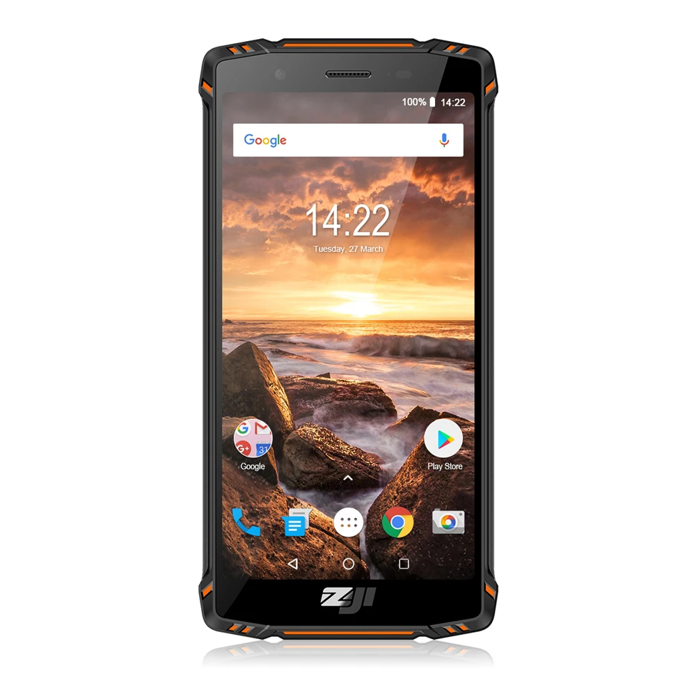 HOMTOM ZOJI Z9, 6 ГБ, 64 ГБ, IP68, 5500 мА/ч, водонепроницаемый мобильный телефон, частота сердечных сокращений, Android 8,1, 5,7 дюймов, смартфон с функцией распознавания лица, отпечатка пальца, 4G