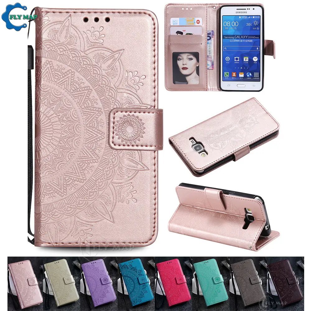 

Flip Wallet Case for Samsung Galaxy Core Prime Floral Phone Cover Coque G361 SM G360H/DS G361H/DS G361F SM-G360H/DS SM-G361H/DS