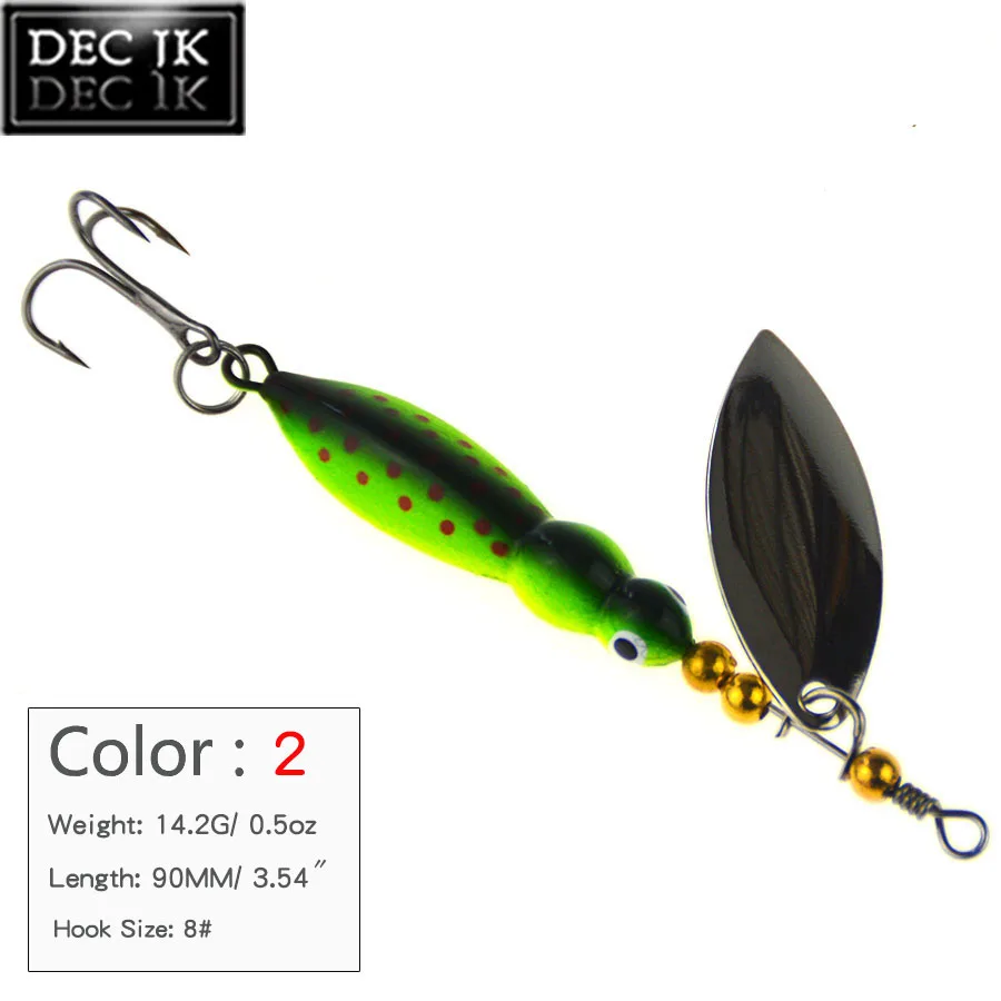 4PCS Metal Sea Fishing Lure Spinners Pike Spoon Artificial Baits Peche Fake Spinnerbait Tackle Trout Hard Bait Kit Hooks China (2)