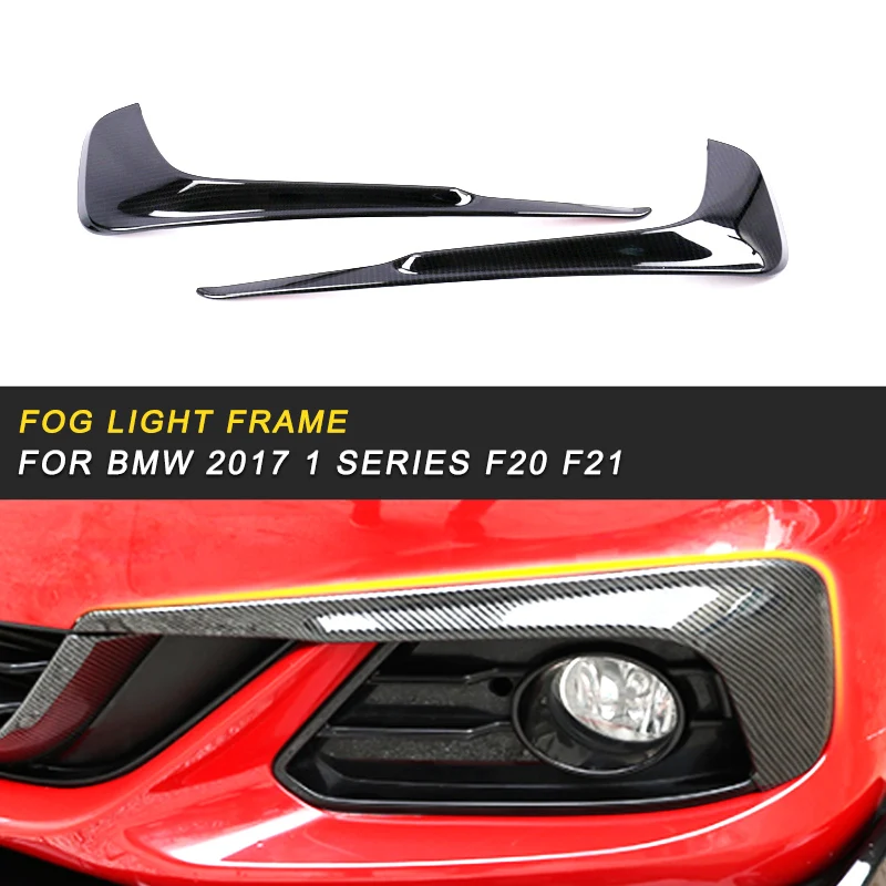 

Car-styling Front Fog light frame trim Stickers Covers Exterior Accessories For BMW 2017 1 series F20 F21