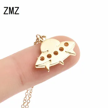 

ZMZ 2018 Europe/US fashion UFO pendant creative jewelry for girls girlfriend gift party jewelry