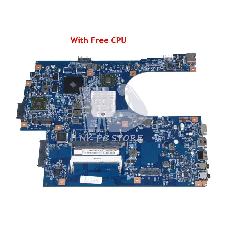 Nokotion MBBKM01001 اللوحة لشركة أيسر أسباير 7551 7551 جرام المجلس الرئيسي 48.4HP01.011 cpu ddr3 الشحن HD5470 بطاقة الفيديو