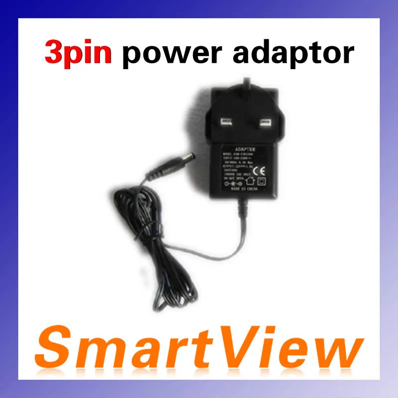 

1pc  3 pin power supply adaptor UK standard power adapter for skybox m3 f5 f5s f3s a3 satellite receiver free shipping