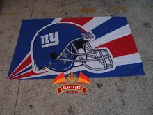 New York Giants Ice hockey Rugby flag,polyester 90*150cm,Digital Printing,Giants football soccer club banner