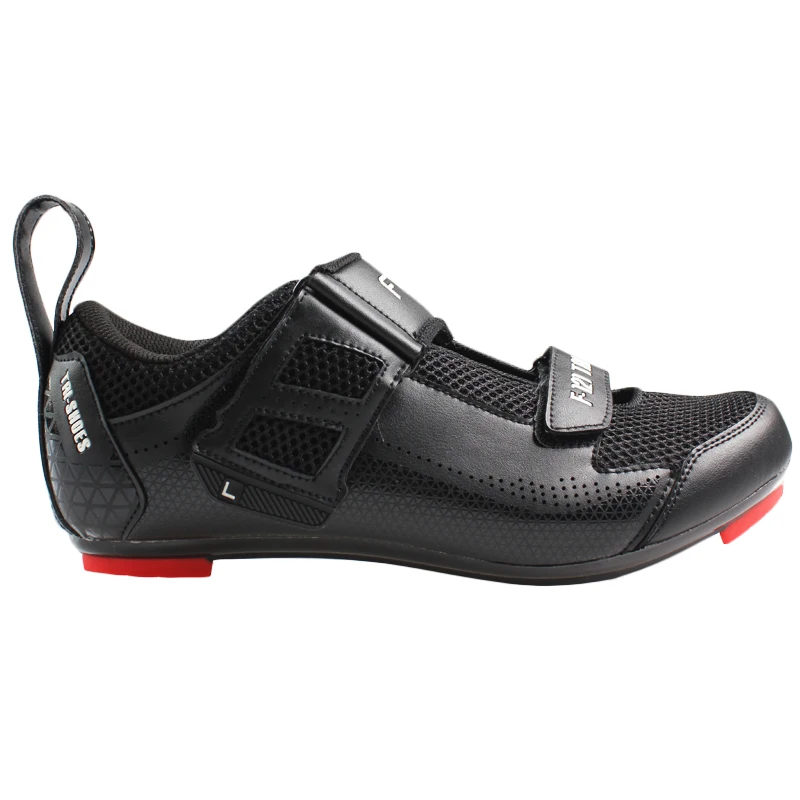FLR F-121 Triathlon Lock Shoes Road Bike Mountain Bike Riding Shoes Breathable Anti-Skid Cycling Equipment