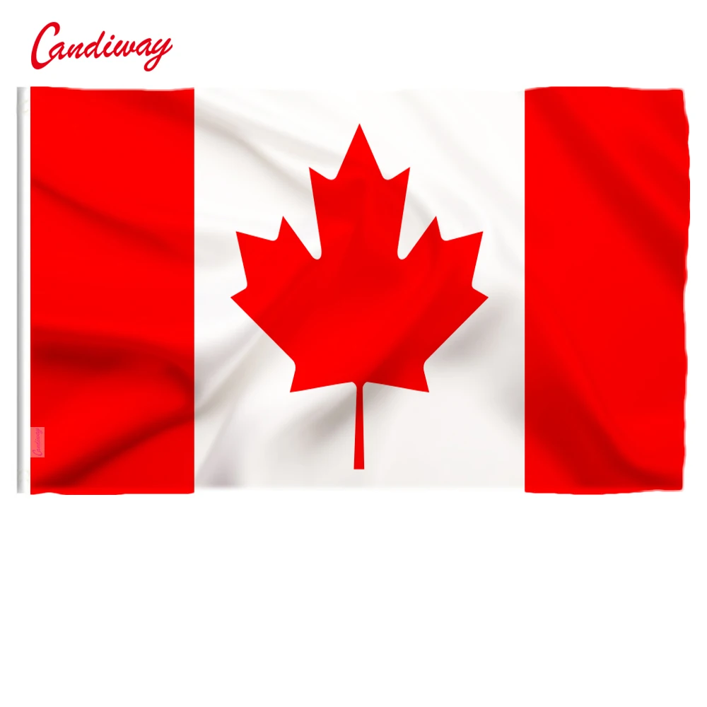90x150 см большой флаг канадский баннер из 100% полиэстера печатные канадские флаги