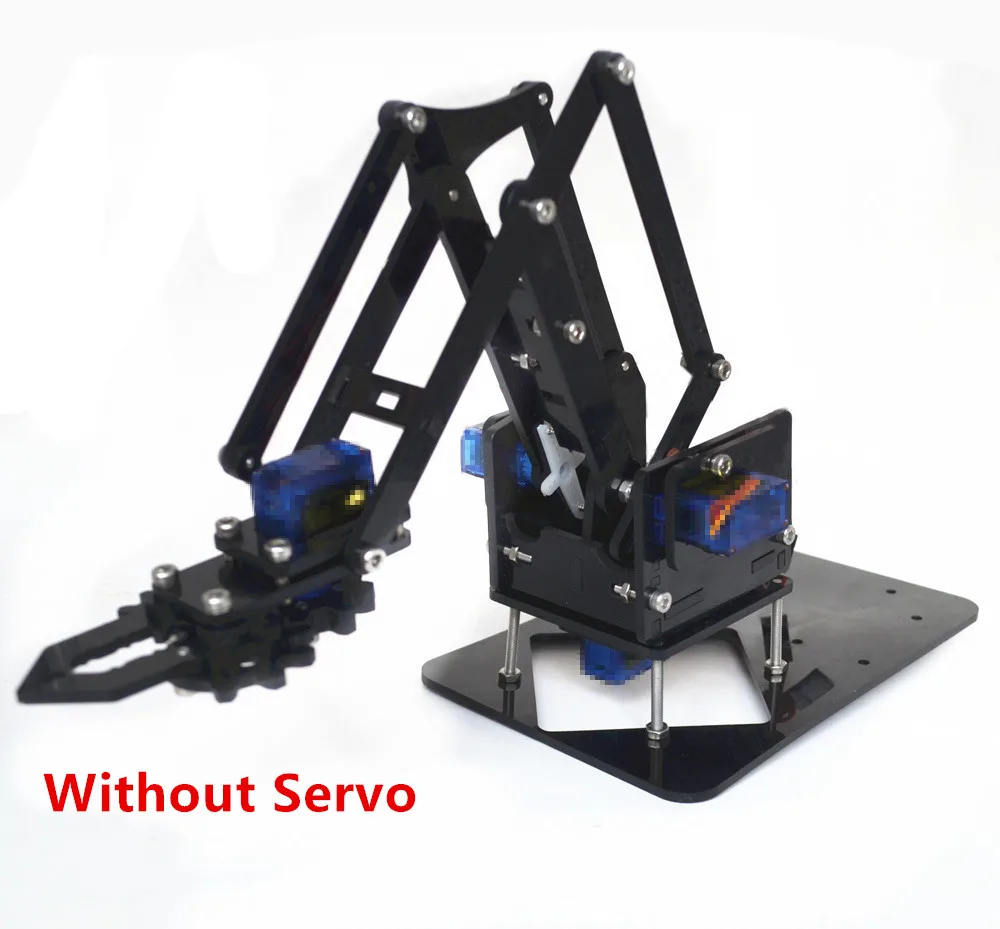 

Assembling DIY Acrylic Arms Robotic Claw Arms Maker Learning Kit without Servo