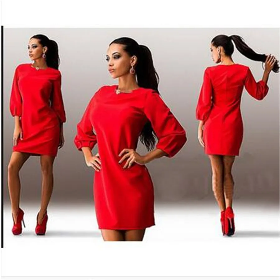 Bodycon о карандаш трикотажные женские летние осень туника миди дамы рабочие