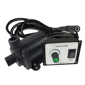 

12V/24VDC 2200/3000LPH 3-Phase Adjustable Brushless Amphibious Bootser Pump For Aquarium Pond Fountain/Heater