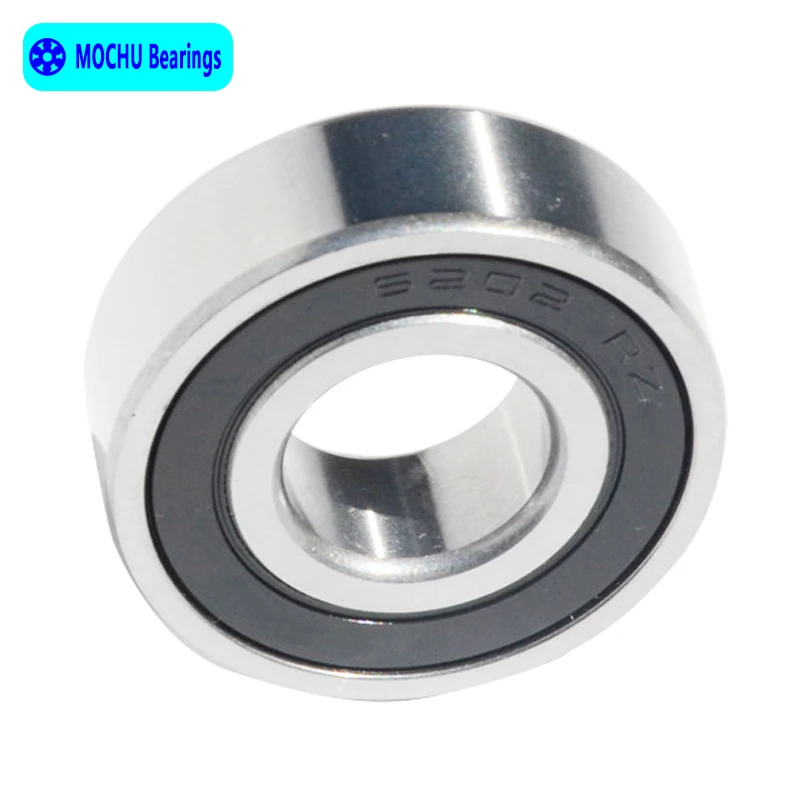 

10pcs Bearing 6202 6202RS 6202RZ 6202-2RS1 6202-2RS 15x35x11 MOCHU Shielded Deep Groove Ball Bearings Single Row High Quality