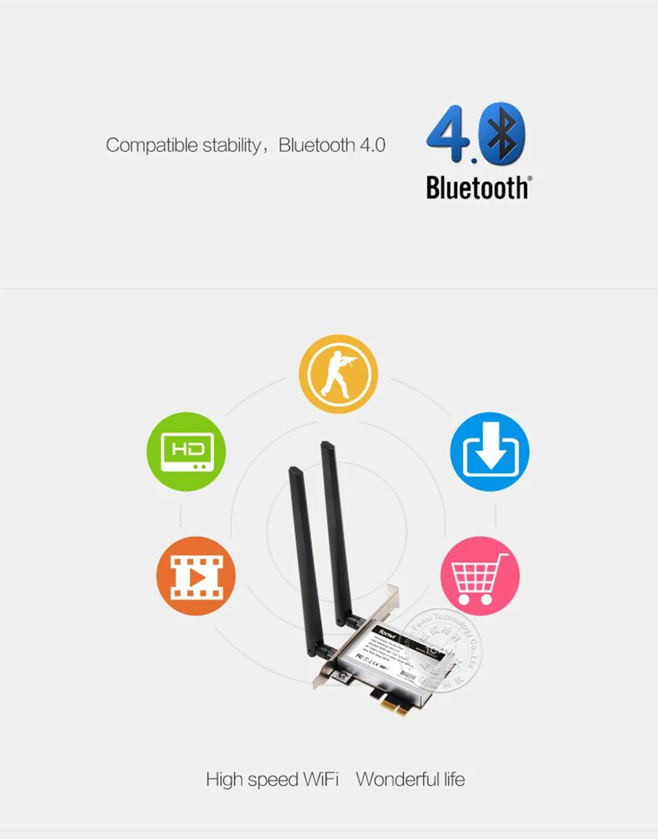 pci-e wifi adapter 6