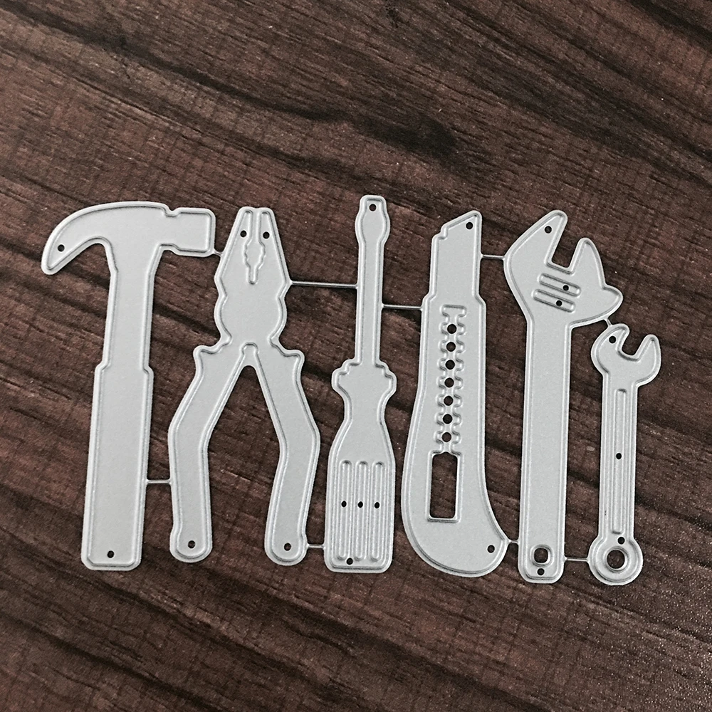 Ufurty repair tool set Metal Cutting Dies Stencil for DIY Scrapbooking Embossing Paper Cards Decorative Crafts Die Cuts New Ufurty repair tool set Metal Cutting Dies Stencil for DIY Scrapbooking Embossing Paper Cards Decorative Crafts Die Cuts New