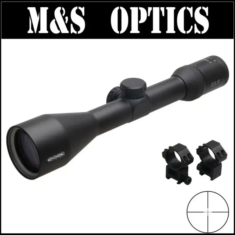

ZA5 2-10x50 BDC Reticle Air Guns Optical Sight Rifle Scope With Riflescopes Ring Mounts For Hunting Made In China