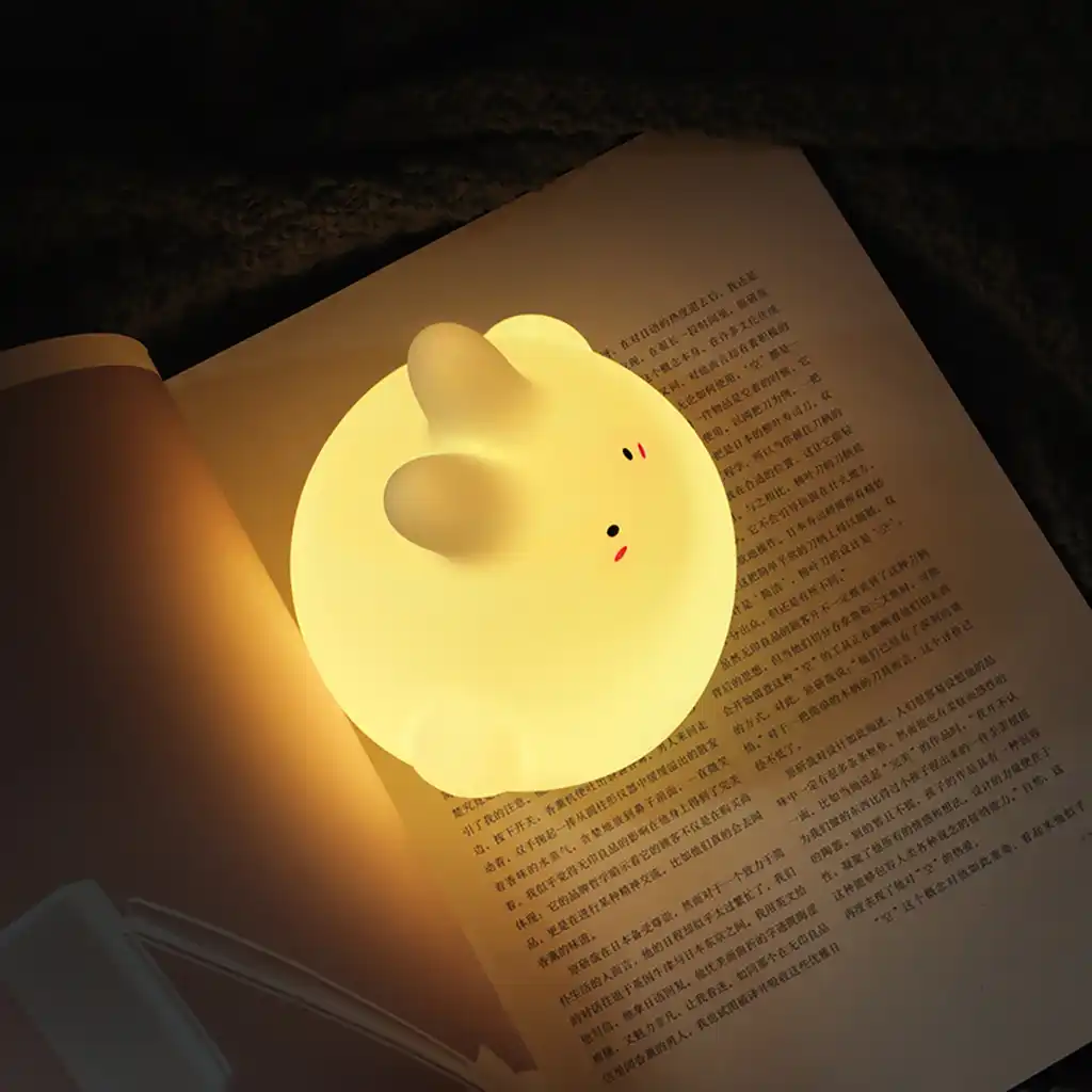 silicone touch sensor led night light led usb led night lamp for