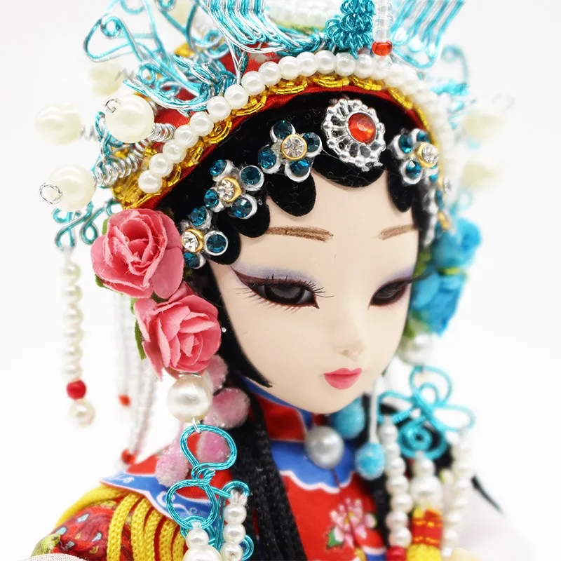 13 см ручная работа изображения Китайская Пекинская опера одеваются куклы куньку оперные куклы реалистичные куклы игрушки коллекционные украшения